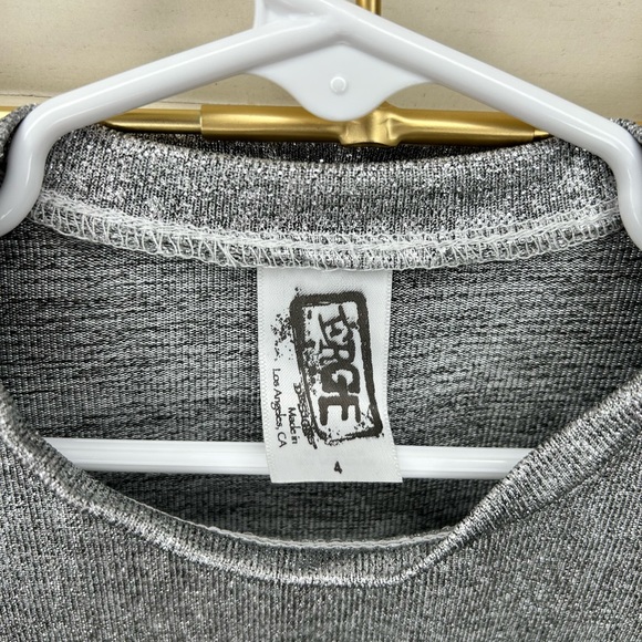 Erge Designs Metallic Silver Pants Set - Picture 2 of 3